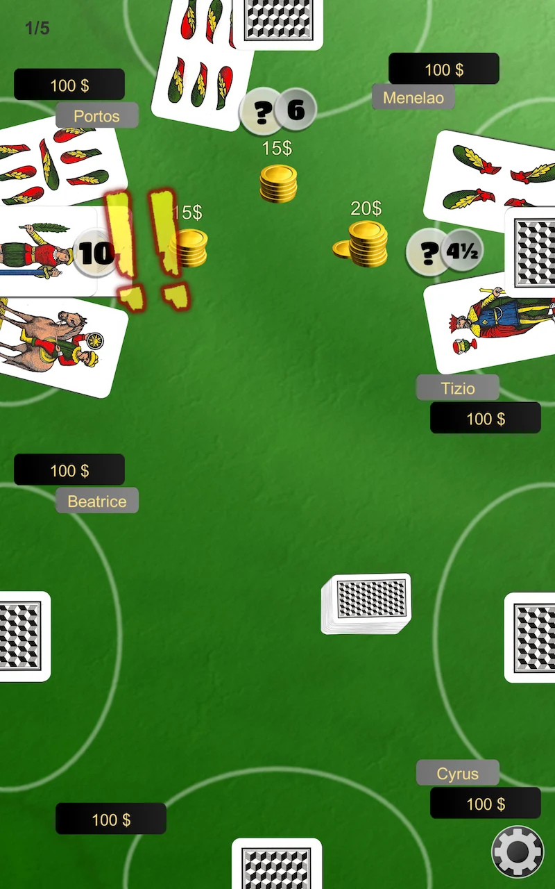 iSettemezzo screenshot